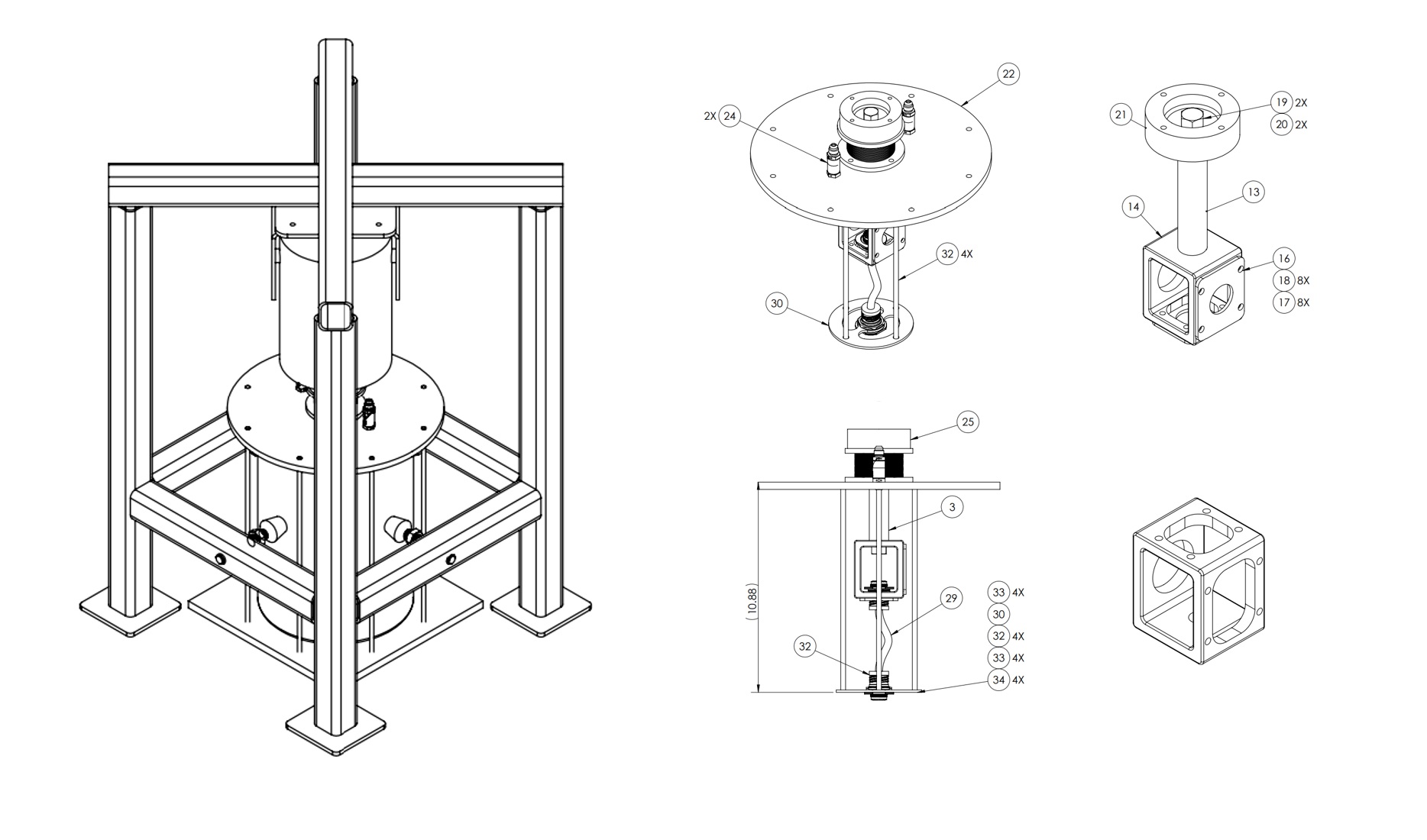 Cryogenic Test Stand Assembly